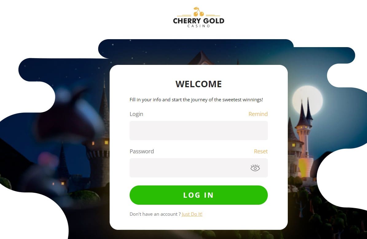 Cherry Gold Casino Login