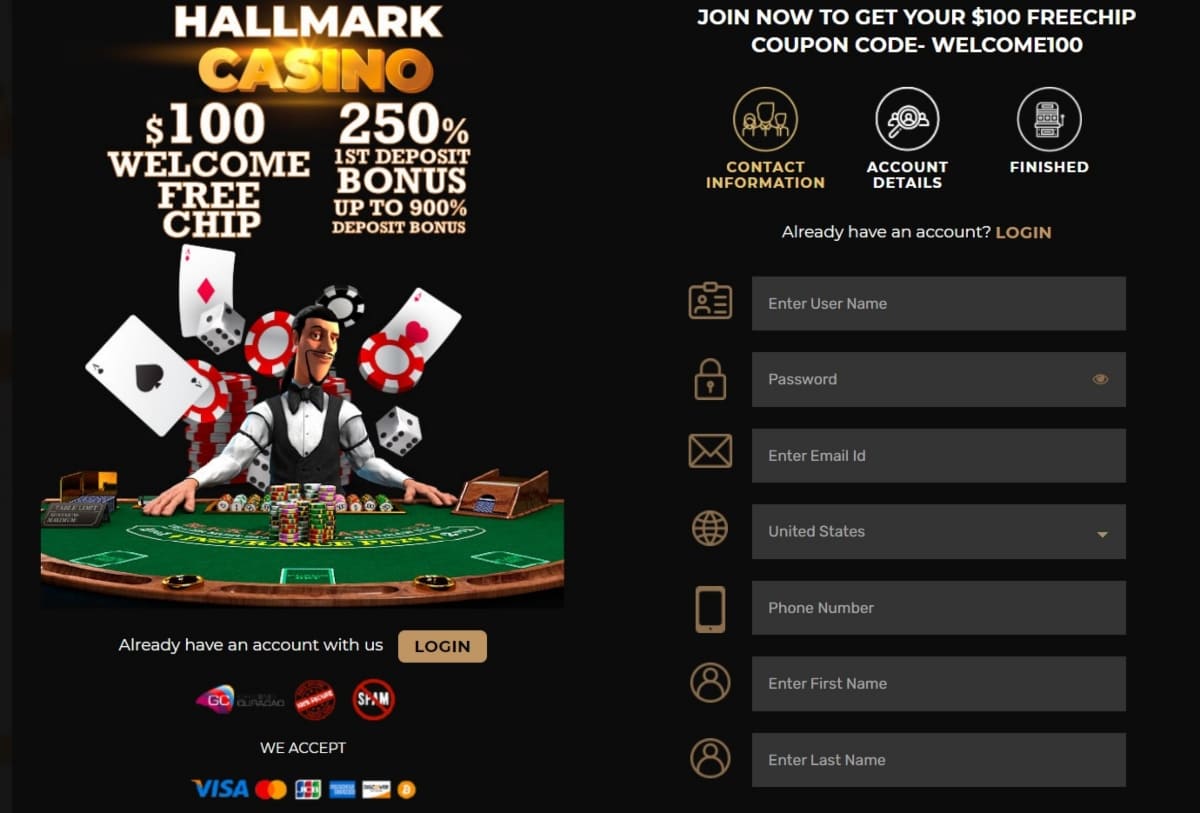 Hallmark Casino Sign Up