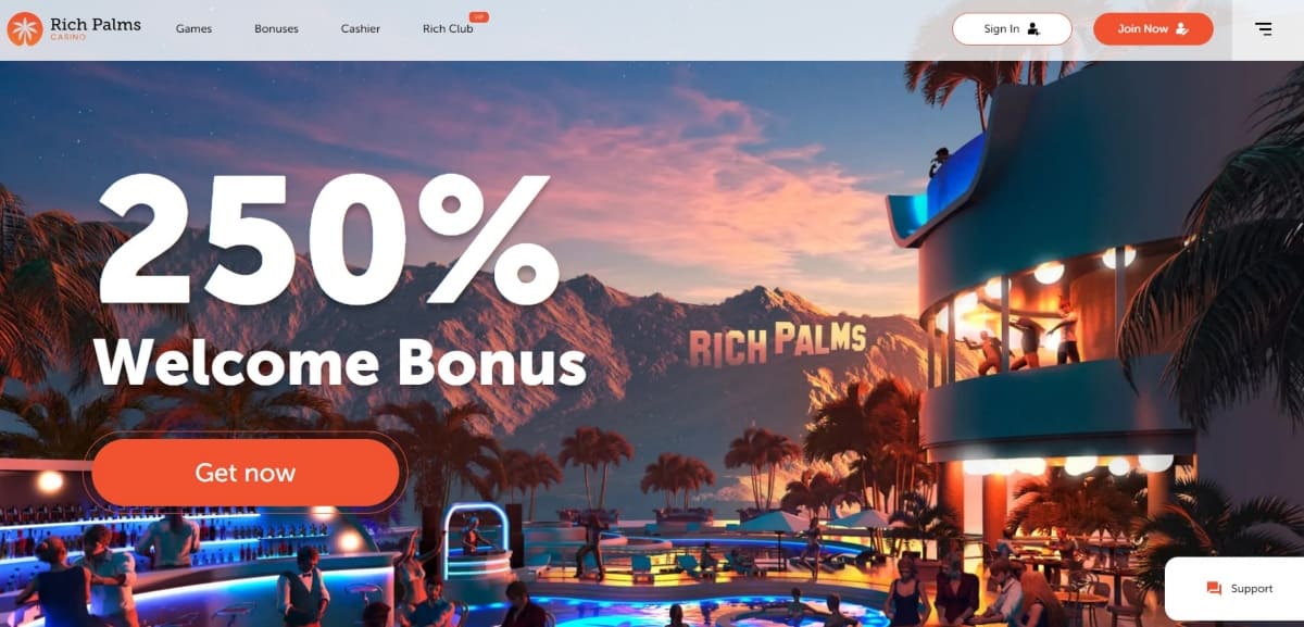 Rich Palms Casino Bonus