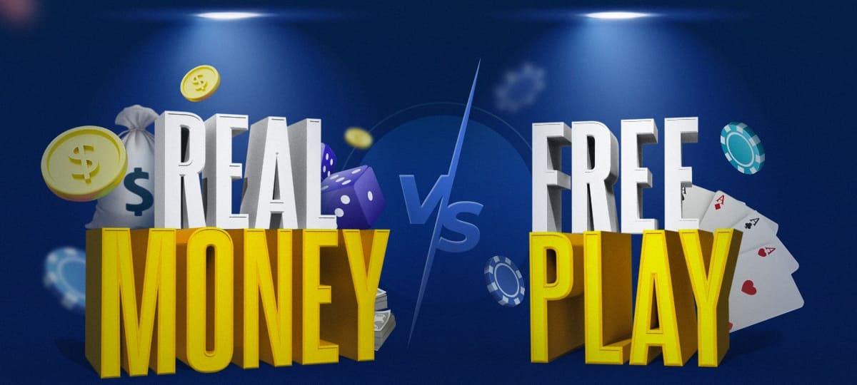 Free Poker vs. Real Money Poker