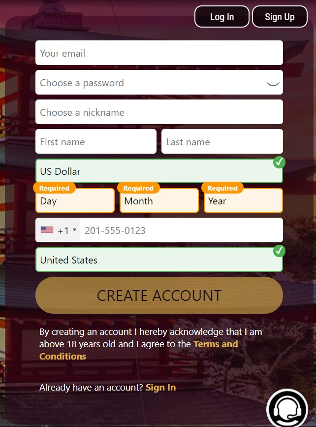 Lotus Asia Casino Sign Up