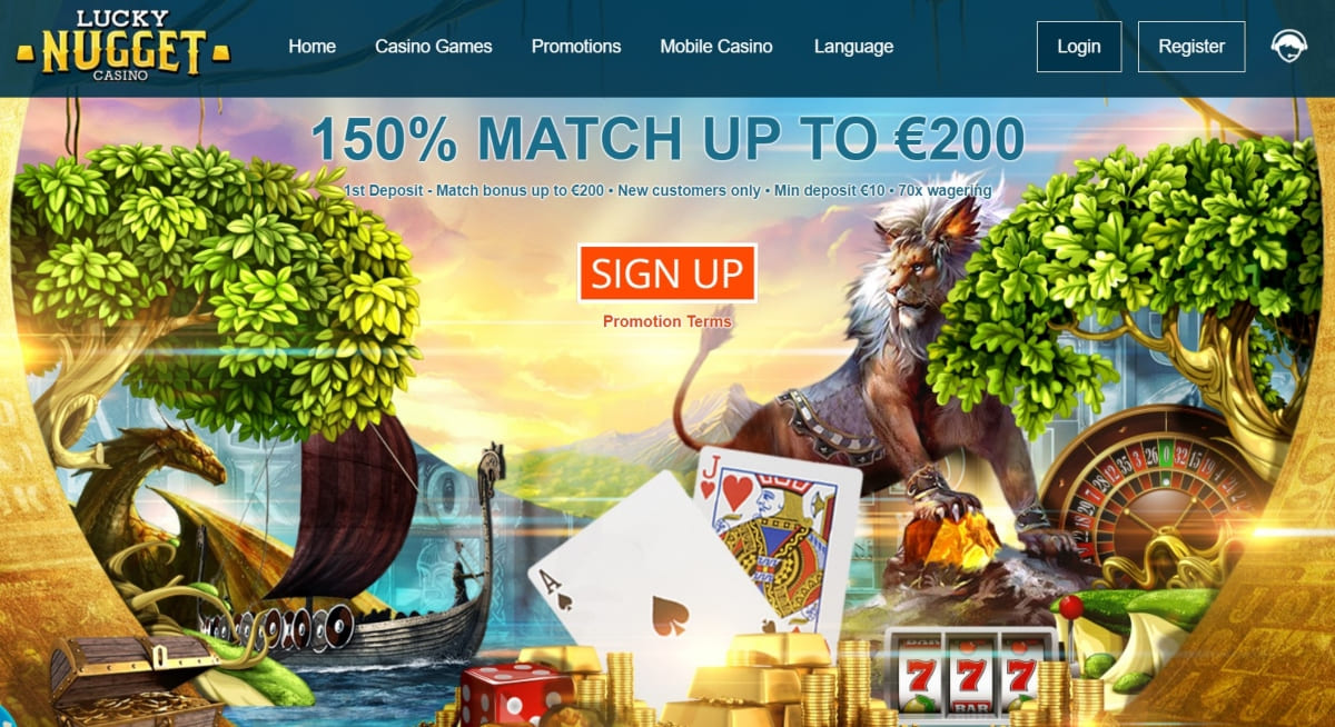 Lucky Nugget Casino Bonus