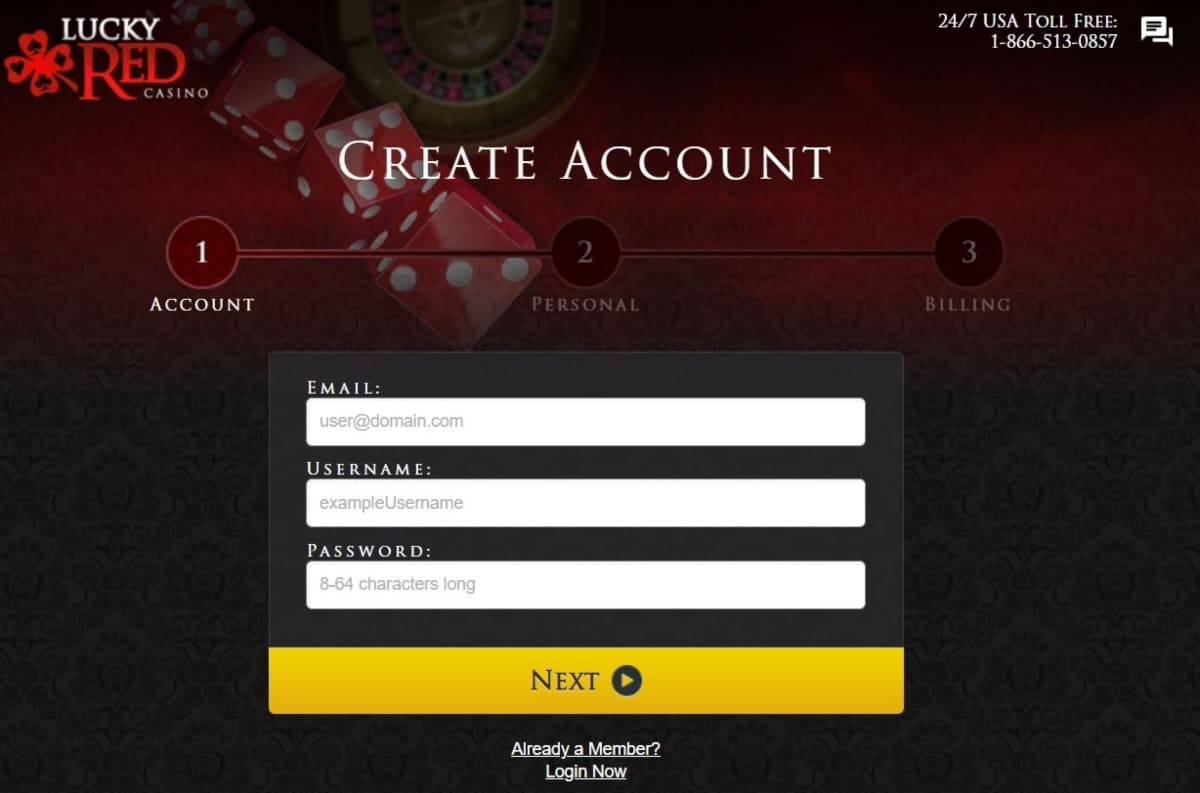Lucky Red Casino Sign Up