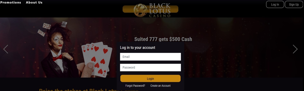 Black Lotus Casino Login
