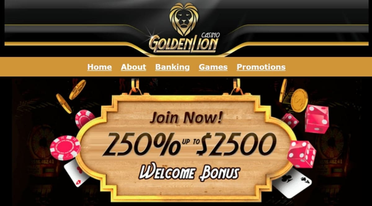 Golden Lion Casino Bonus