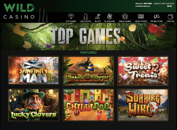 Wild casino games