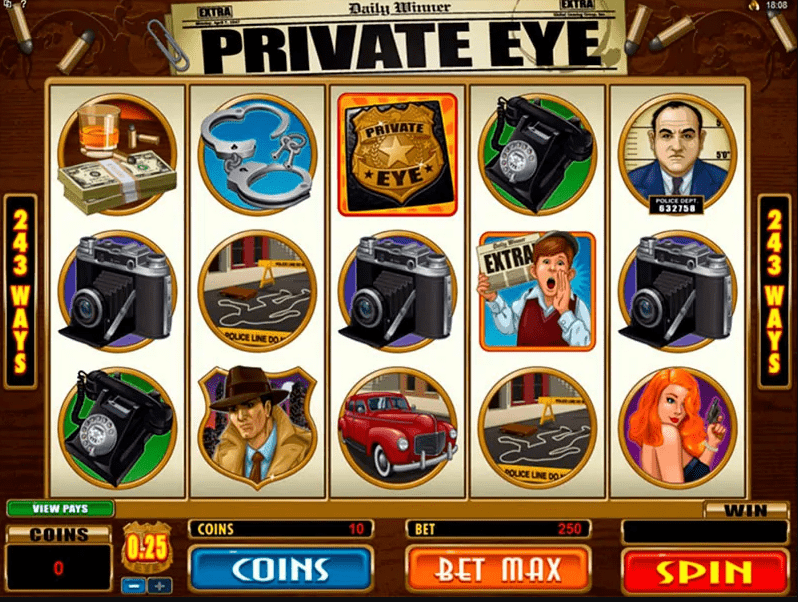 Private Eye Slot 1
