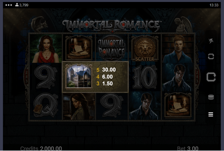 Immortal Romance Slot 2