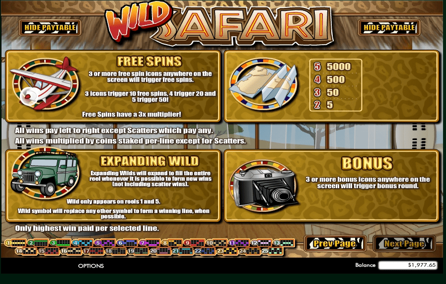Wild Wild Safari Slot 2