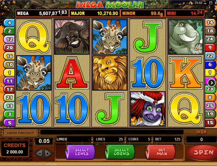 Mega Moolah Slot 2