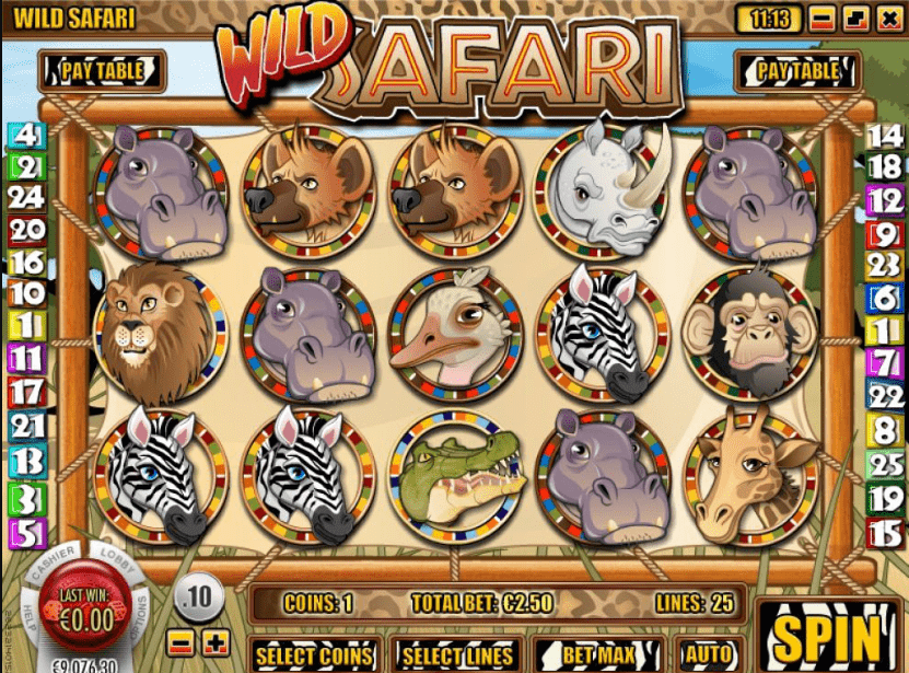 Wild Wild Safari Slot 1