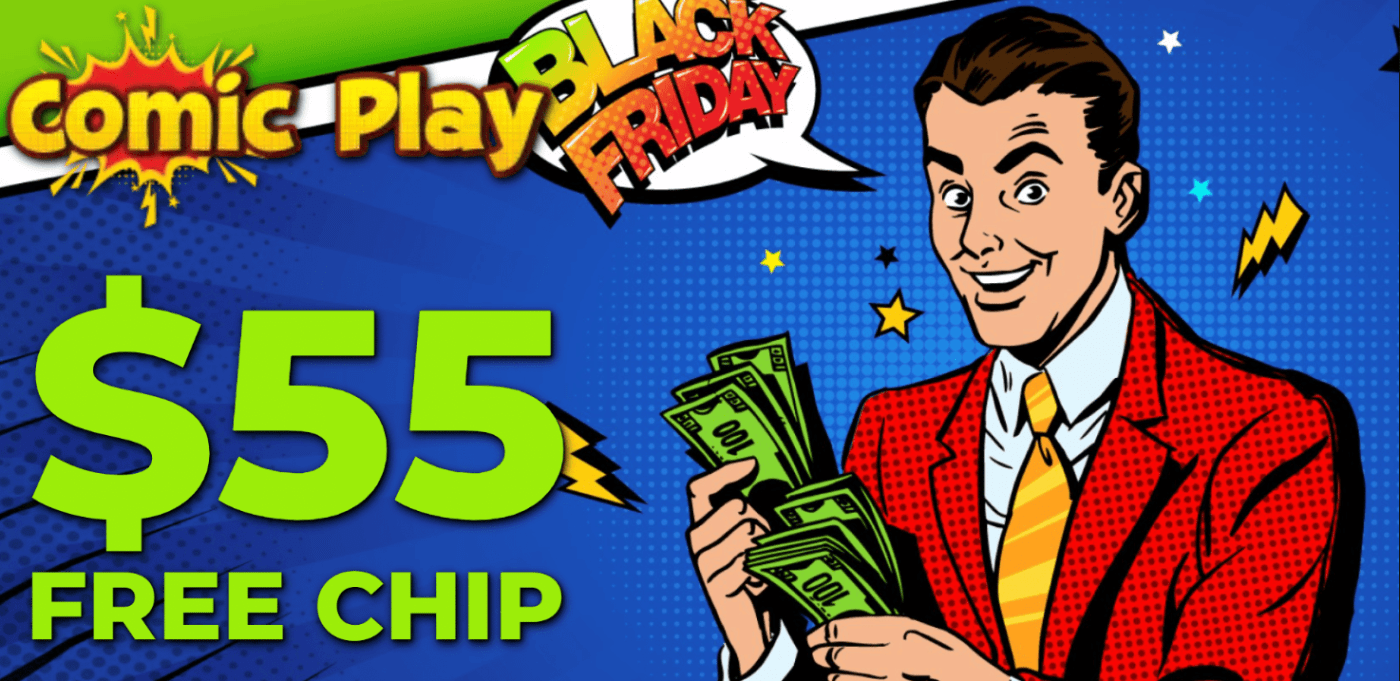 Comic Play Casino 55 Free Chip