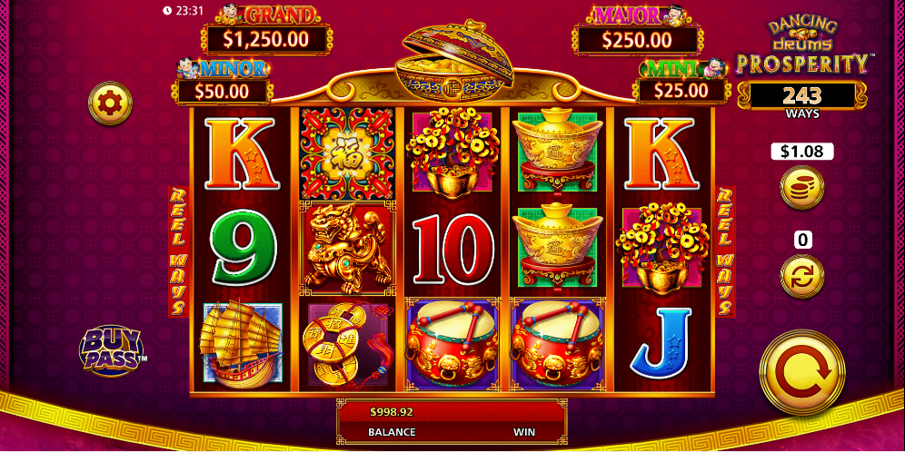 Dancing Drums Slot 