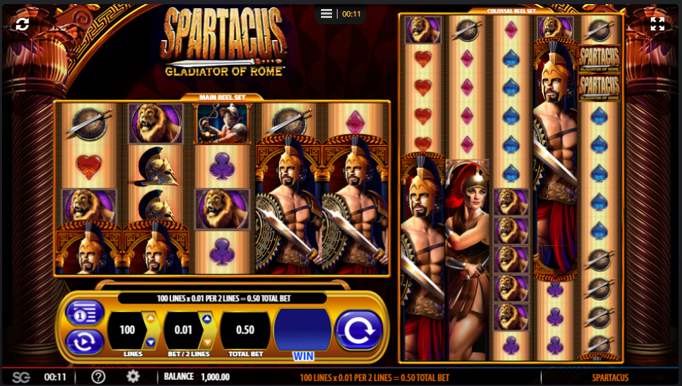 Spartacus Slot Review 