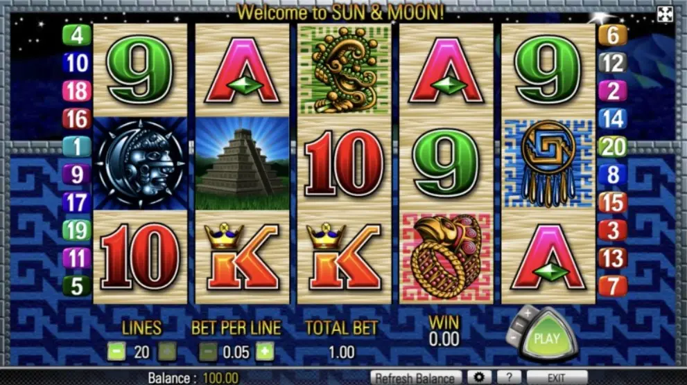 Sun and Moon Slot Machine Review 2