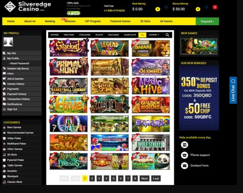 Silveredge Casino1