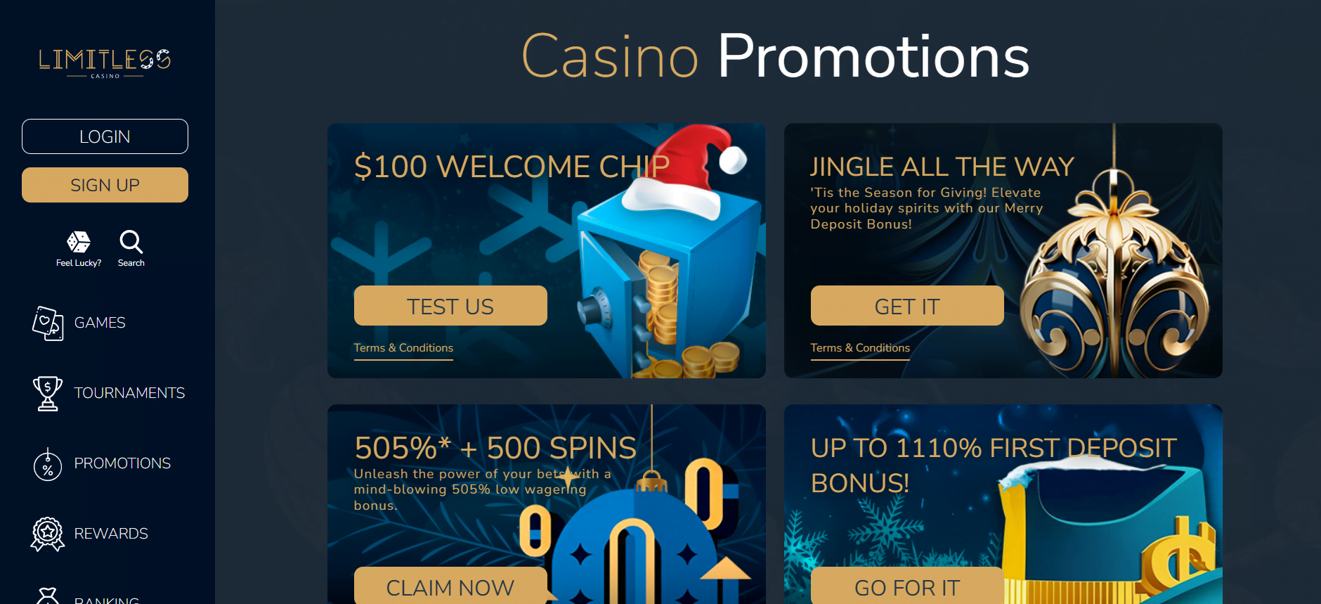 limitless casino
